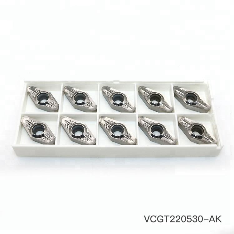 VCGT220530-AK H01 Aluminum inserts for car wheel hub turning 