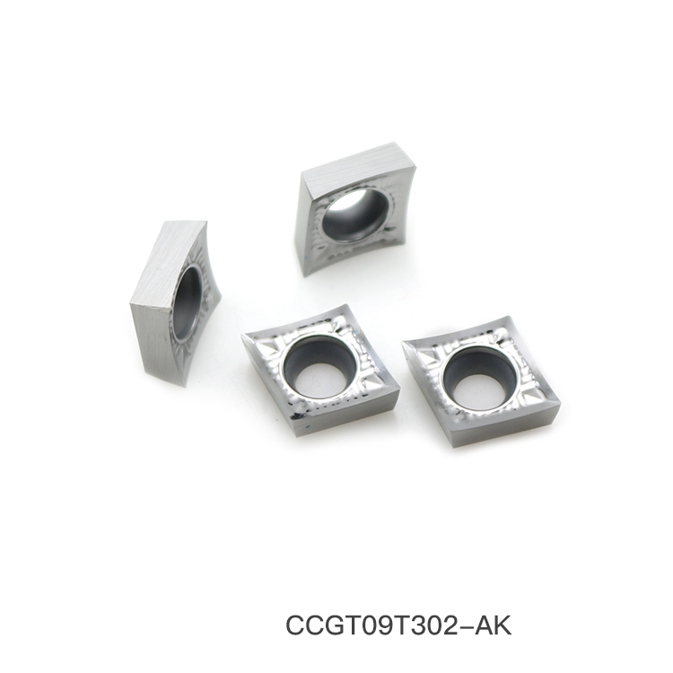 CCGT09T304/09T302/09T308-AK H01 Aluminum inserts  inner hole boring inserts CNC turning inserts/replace Korloy  