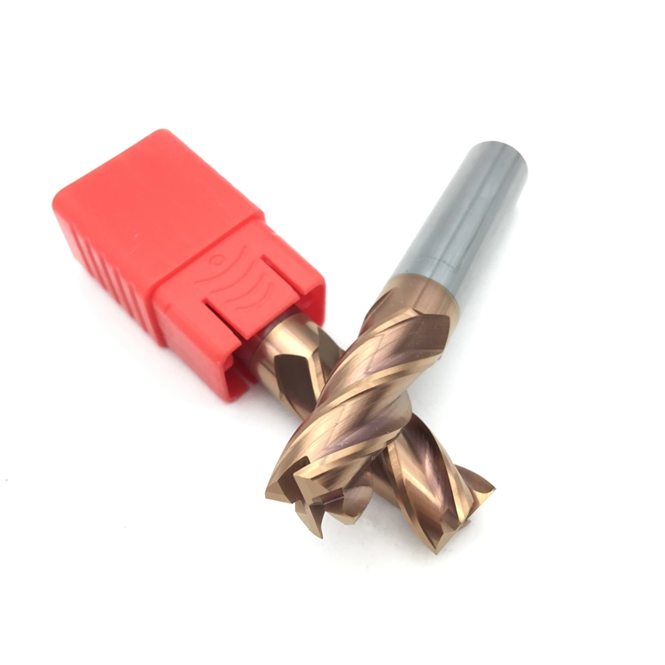 4 Flutes HRC55 Carbide end mill  Square end mill Milling Cutter Alloy Coating Tungsten Steel endmills cutting tool CNC maching Endmill
