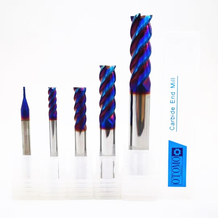 4 Flutes HRC68 Carbide end mill Square end mill Milling Cutter Alloy Coating Tungsten Steel endmills cutting tool CNC maching Endmill